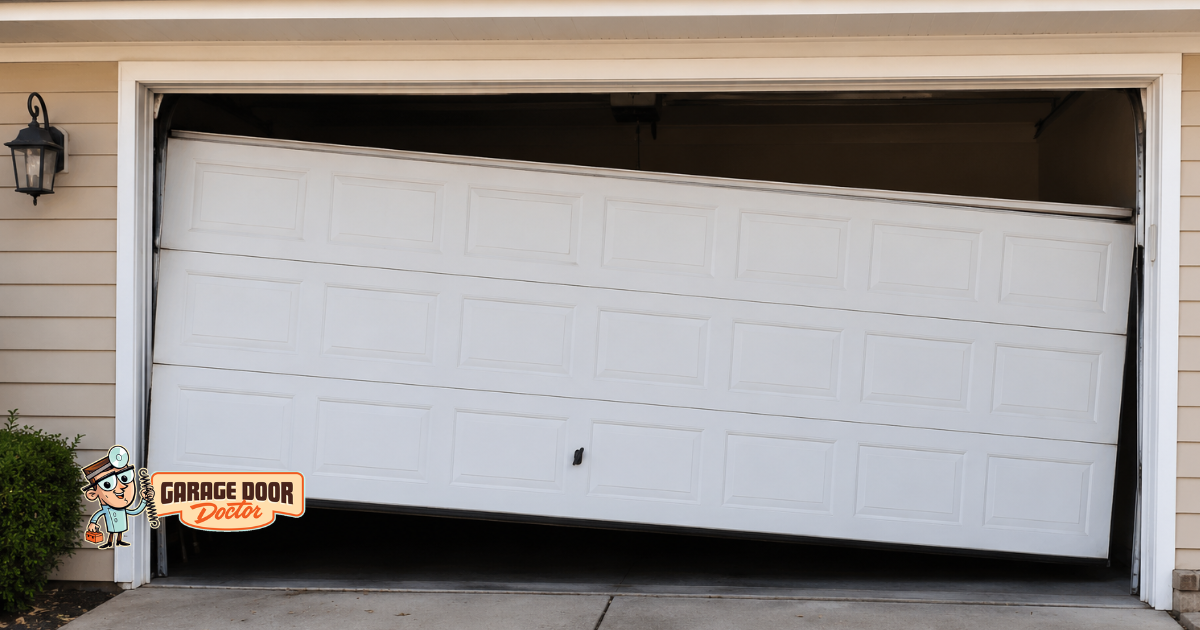 How to Fix a Garage Door Off Track: A Step-by-Step Guide
