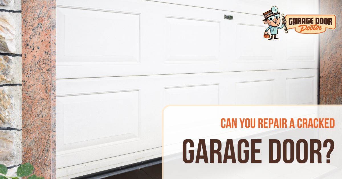 Can a Cracked Garage Door Be Repaired?